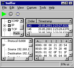 Wireless Snif Screenshot